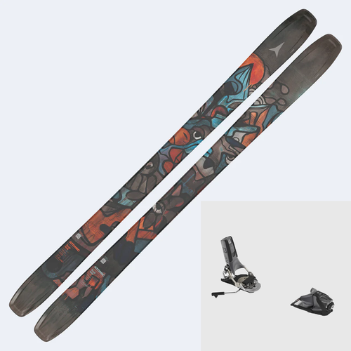 Atomic Bent 100 Skis with Look Pivot 2.0 13 GW Bindings - 2026