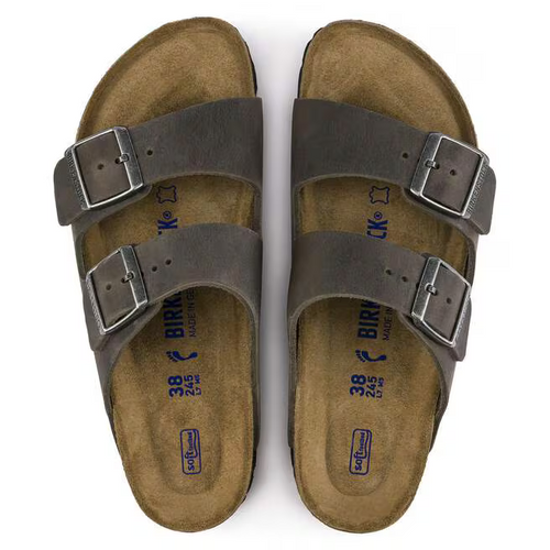 Birkenstock Arizona Soft Footbed Oiled Leather Men's Sandals