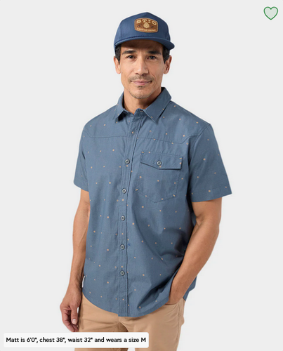 Stio Men's Curtis Camp Shirt SS