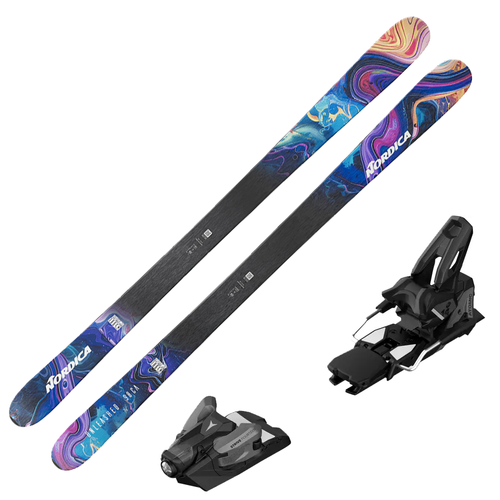 Nordica Unleashed 98 CA Skis 2027 with Atomic Strive 14 Bindings