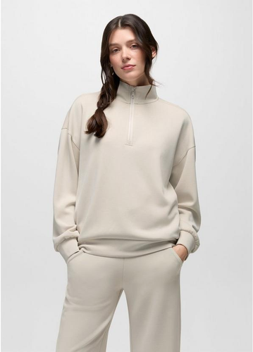 prAna Women's Shea Soft Relaxed Half Zip