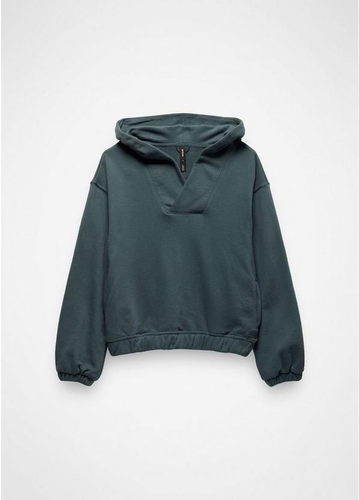 prAna Women's DreamTerry V-Neck Hoodie