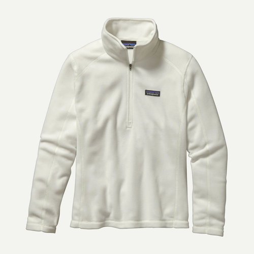 Patagonia Women's Micro D® 1/4-Zip Fleece - Birch White