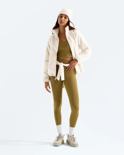 The North Face Women's Osito Evolve Full Zip Jacket - 2027 - White Dune