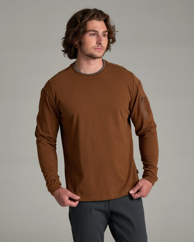 Kuhl Men's Kommando Crew Saddle Brown