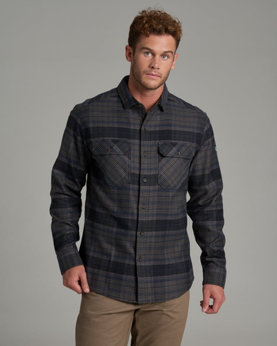 Kuhl Men's Rydr Flannel LS Midnight