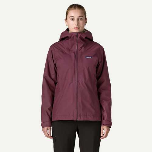 Patagonia Women's Insulated Boulder Fork Rain Jacket - Berry Fig