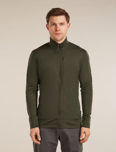 Icebreaker Men Merino 260 Quantum LS Zip - DK Loden