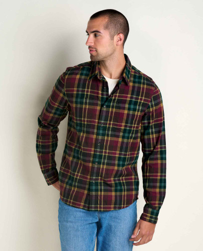 Toad & Co Men's Pinevale Flannel Shirt - Serrano Pattern - 2027
