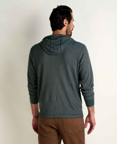 Toad & Co Men's Framer II Long Sleeve Hoodie - Serrano Pattern - 2027