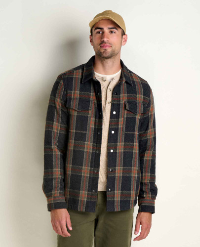 Toad & Co Men's Mojac III Shirt Jacket - Soot Pattern - 2027