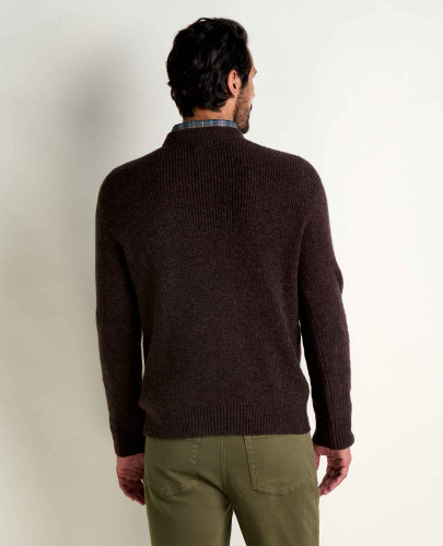 Toad & Co Men's Wasatch Sweater - Carob - 2027