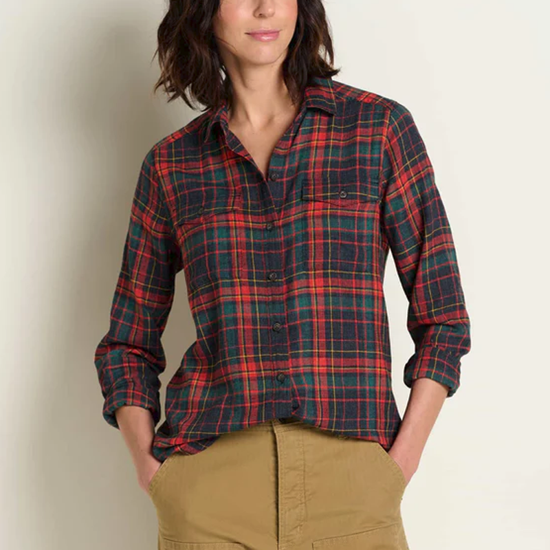 Toad & Co Women's Re-Form Flannel LS Shirt