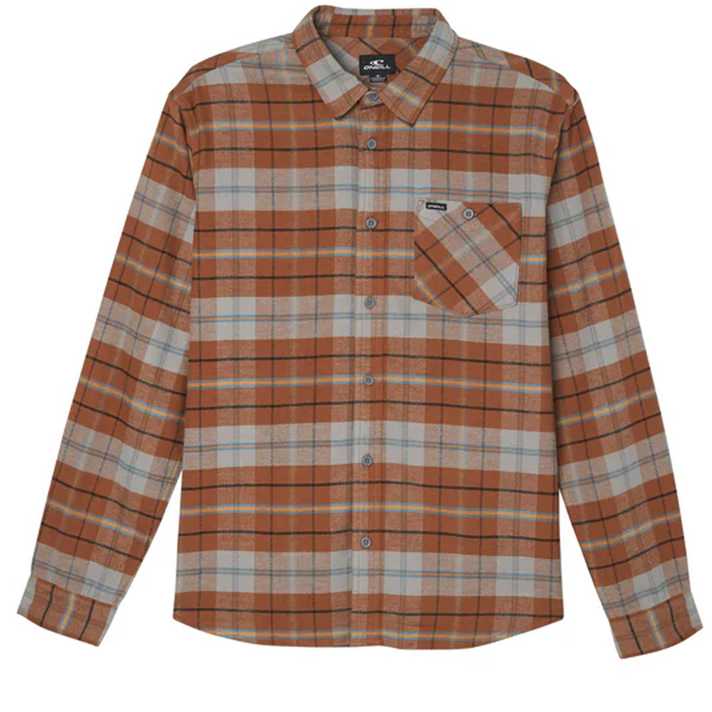 O'Neill Men's Redmond Plaid Stretch Flannel Shirt