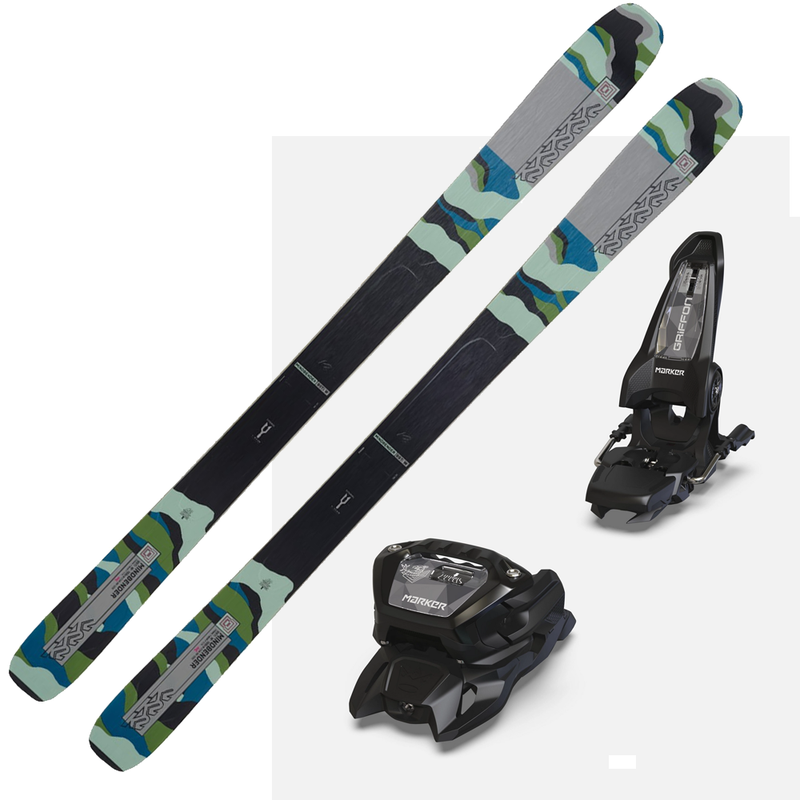 K2 Mindbender 99TI Women's Skis (2024) W/Marker Griffin 13 Bindings