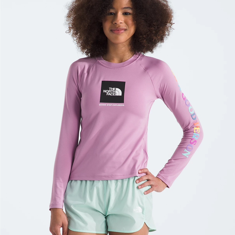 The North Face Girls' Amphibious L/S Sun Tee