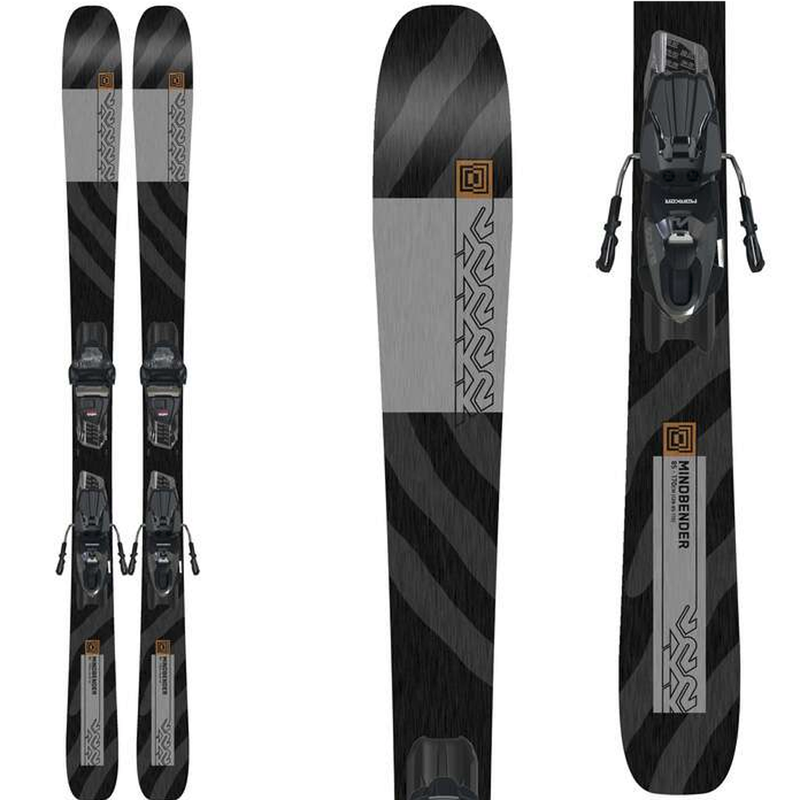 K2 Mindbender 85 2024 Used Demo Skis with Marker Squire Bindings
