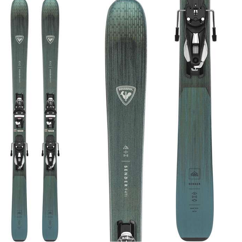 Rossignol Sender 94TI 2024 Used Demo Ski with Look NX 12 Bindings