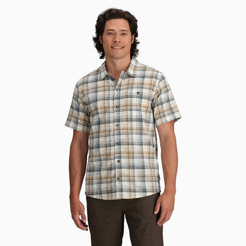 Royal Robbins Men's Redwood Plaid S/S