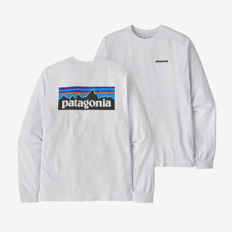Patagonia Men's Long-Sleeved P-6 Logo Responsibili-Tee® - PAST SEASON W25 Patagonia Men's Long-Sleeved P-6 Logo Responsibili-Tee® - PAST SEASON W25