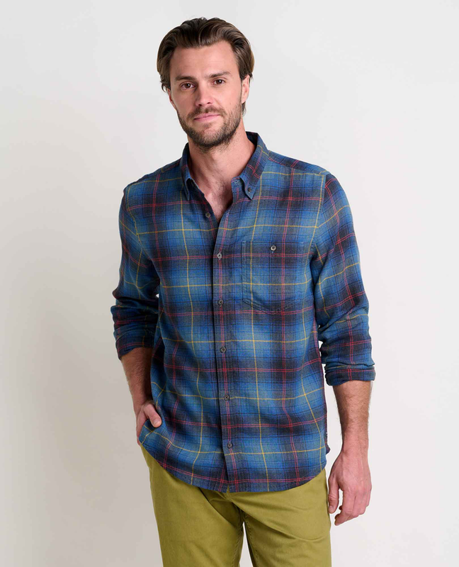Toad & Co Men's Airsmyth Long Sleeve Shirt - W25