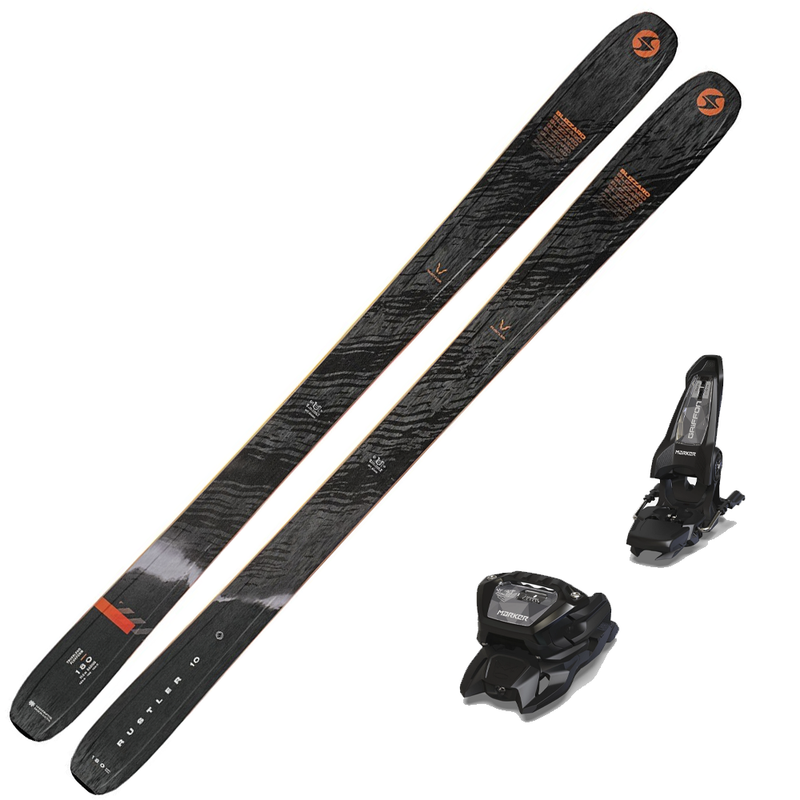 Blizzard Rustler 10 2024 Ski and Marker Griffon 13 Bindings