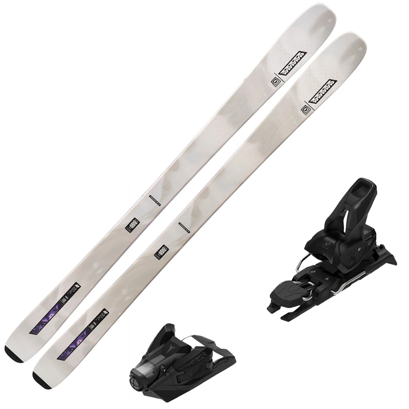 K2 Mindebender 90c Women's Skis 2026 with Atomic Strive 12 Bindings