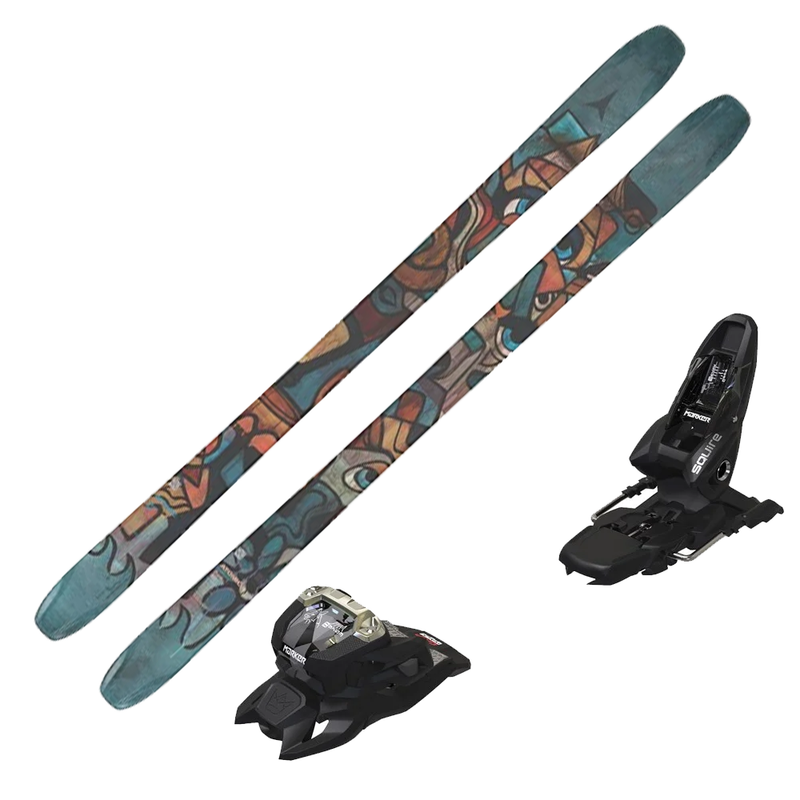 Atomic Bent 90 2026 Skis with Marker Squire 11 Bindings Atomic Bent 90 2026 Skis with Marker Squire 11 Bindings