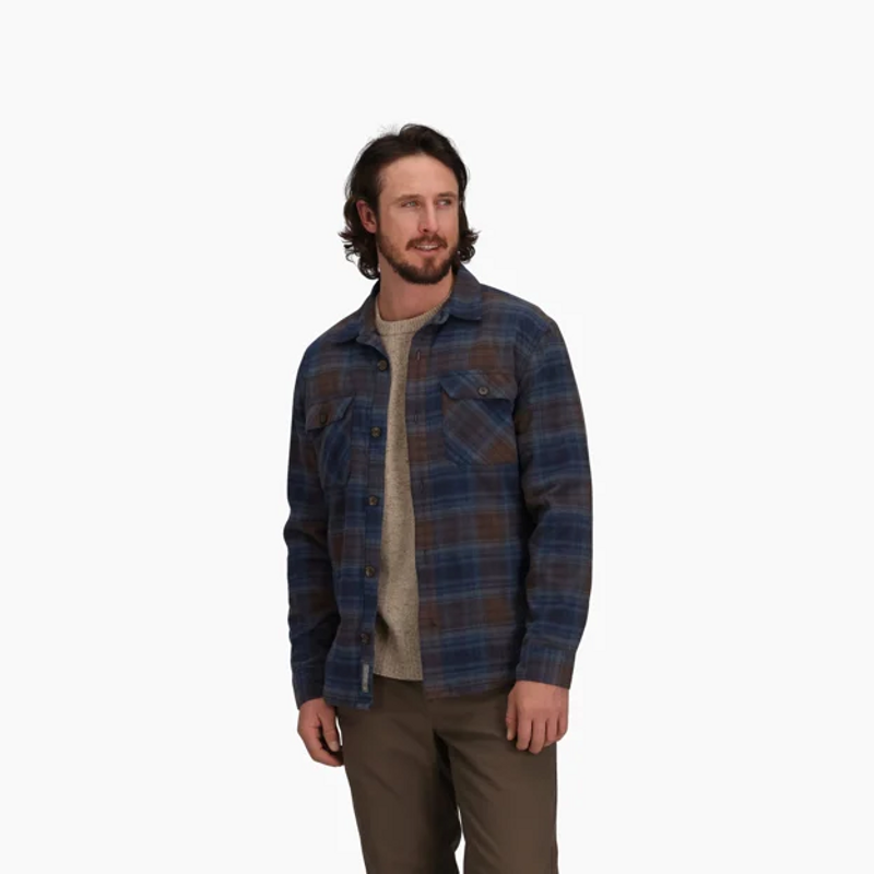 Royal Robbins Men's Snowcap Lined Flannel L/S Royal Robbins Men's Snowcap Lined Flannel L/S