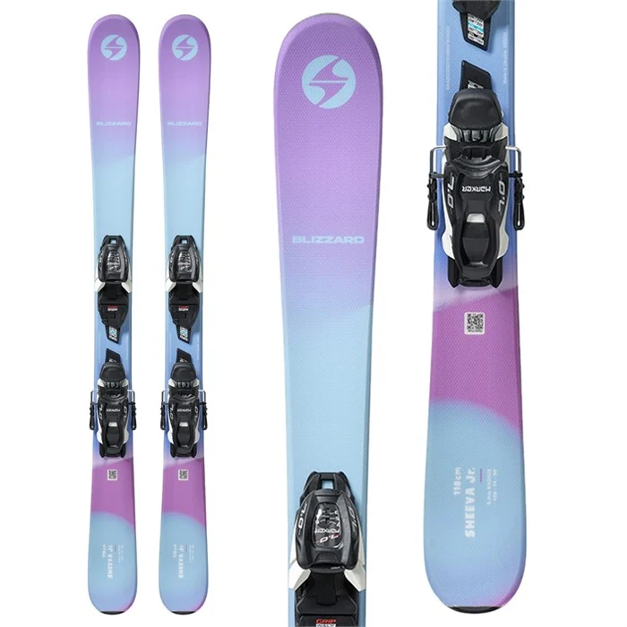 Blizzard Sheeva Twin Jr with Marker 4.5 Jr Bindings 2025