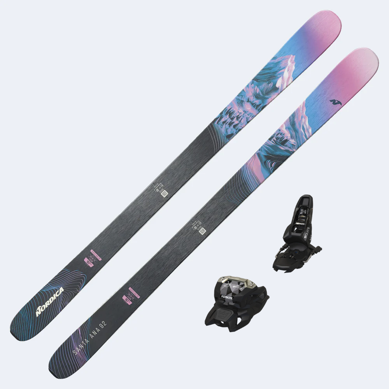 Nordica Santa Ana 92 Skis with Marker Squire 11 Bindings - 2026