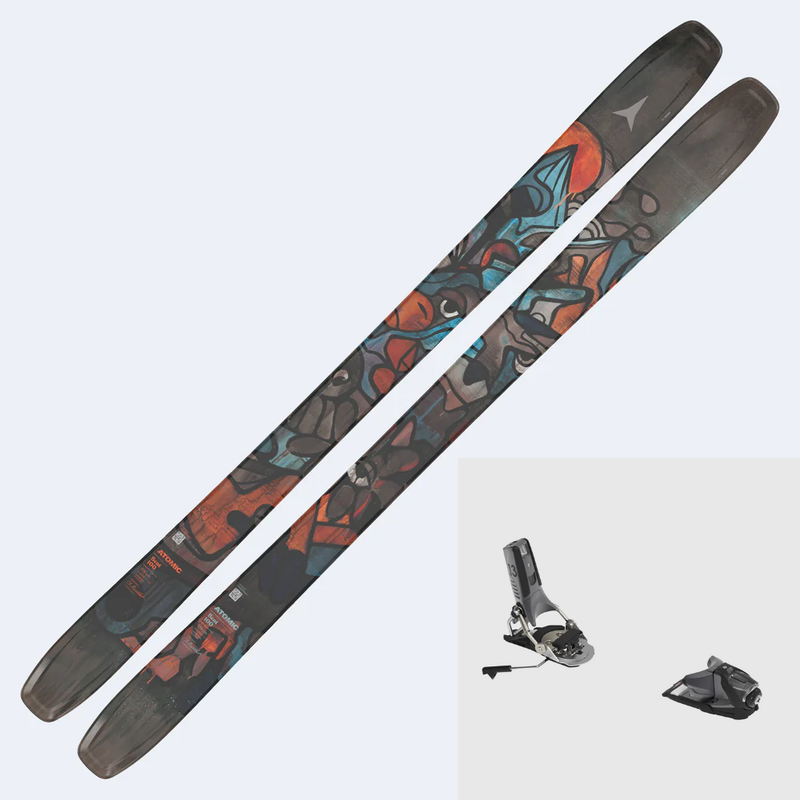 Atomic Bent 100 Skis with Look Pivot 2.0 13 GW Bindings - 2026