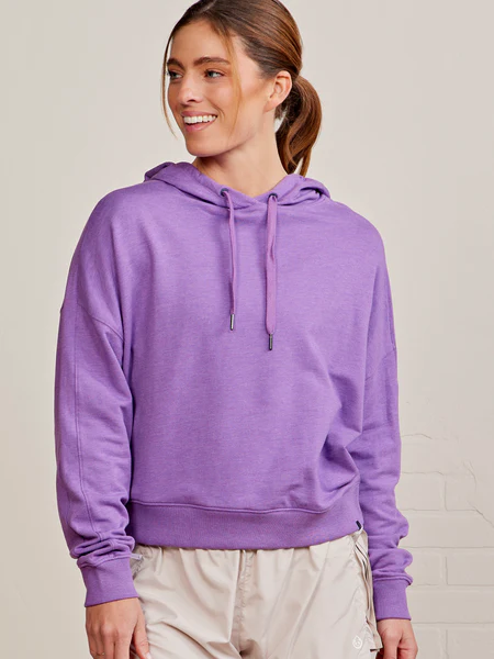 Tasc Women's Studio Fleece Hoodie - Paradise Heather