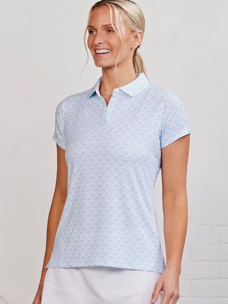 Tasc Women's Air Polo - Palm Springs