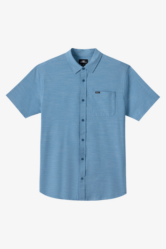 O'Neill Men's UPF Slub Solid Standard Fit Shirt