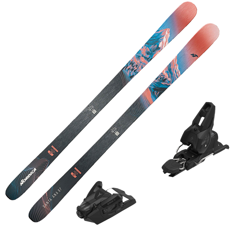 Nordica Santa Ana 87 Skis 2027 with Atomic Strive 10 Bindings