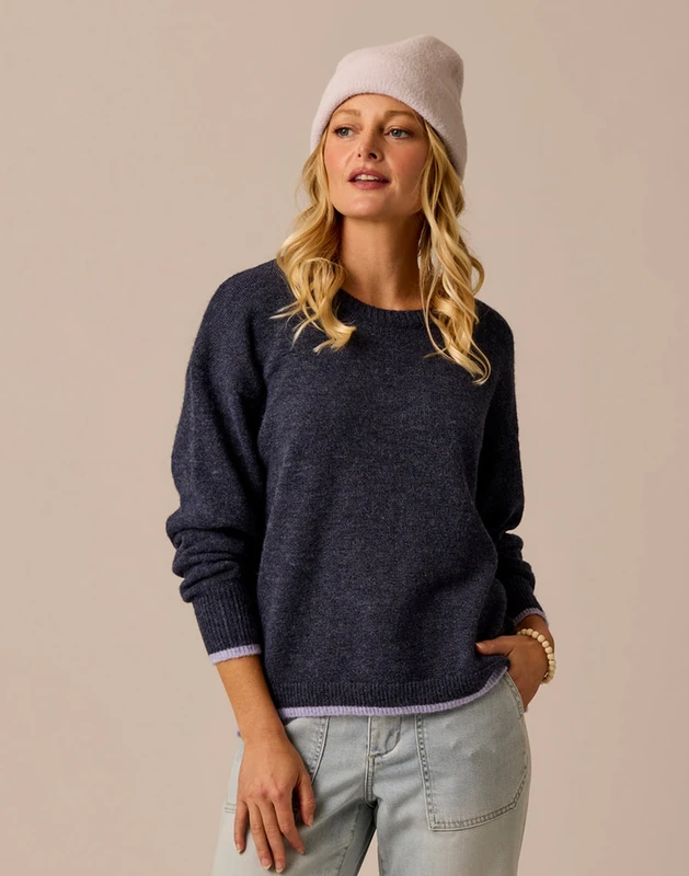 Carve Designs Women's Drue Fuzzy Sweater