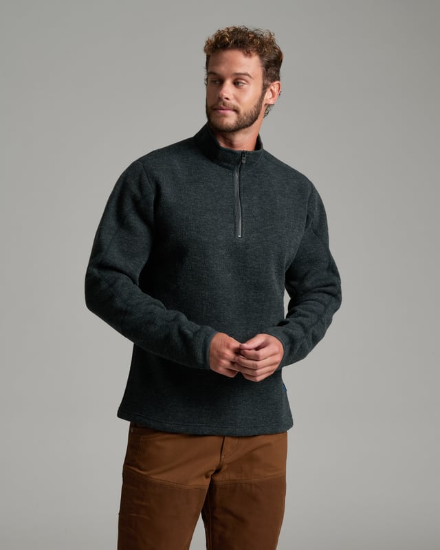 Kuhl Men's Thor 1/4 Zip Onyx