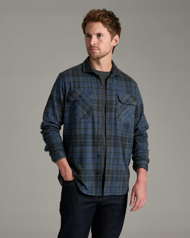 Kuhl Men's Innovatr™ Knit Flannel Stormy Blue