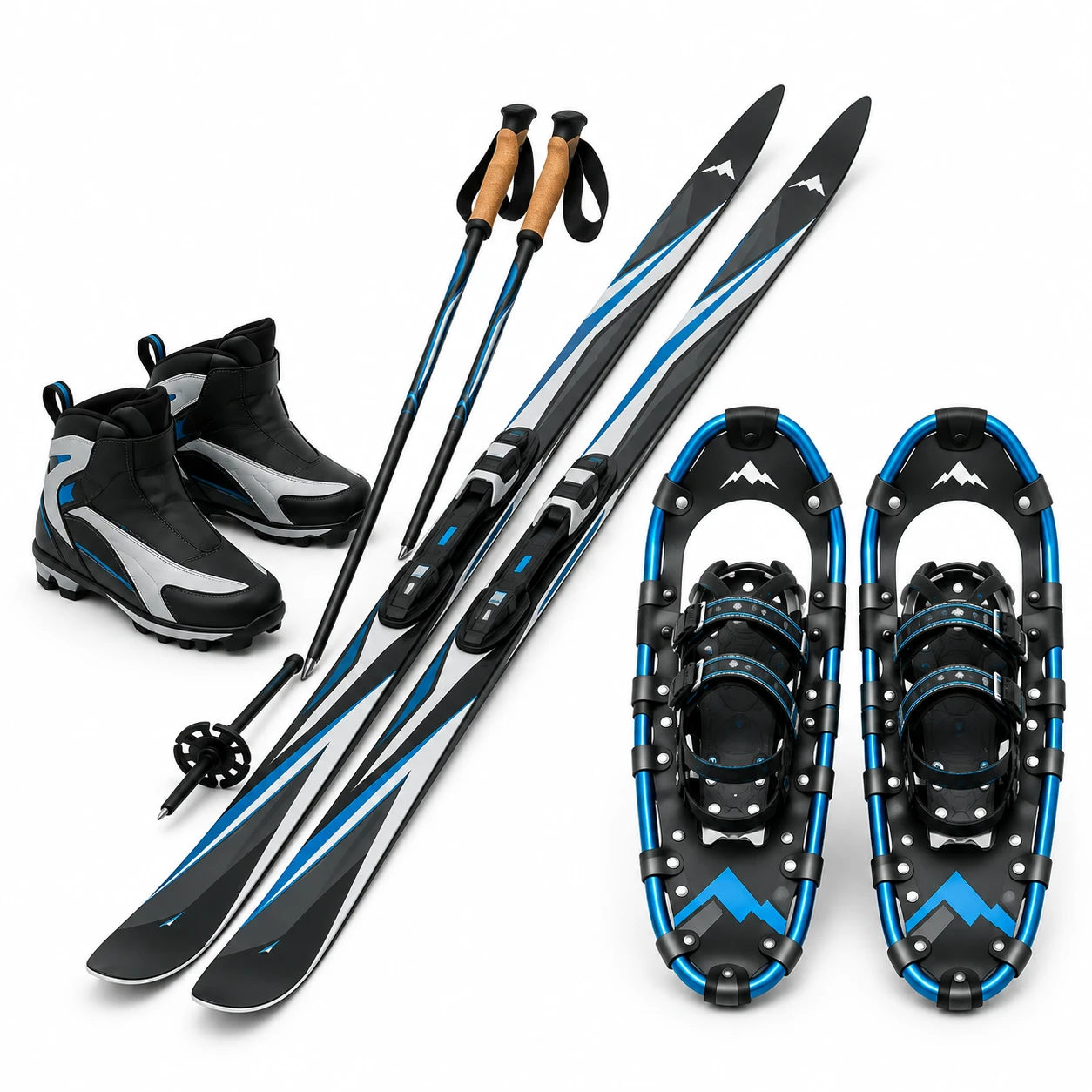 Cross country ski and snowshoe rentals in Stowe