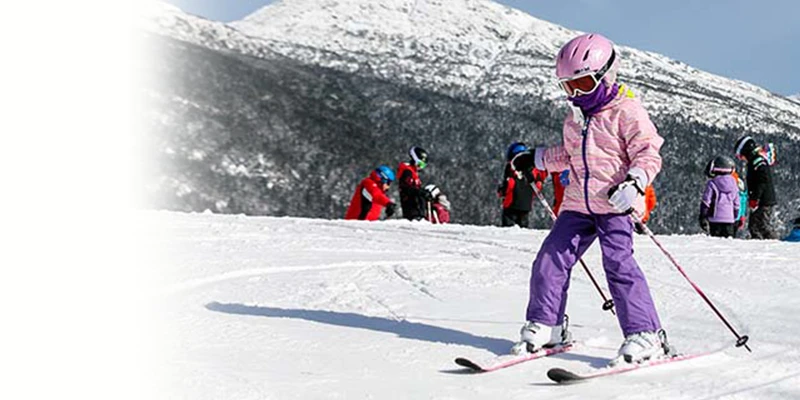 Kids ski rentals at AJ's Ski and Sports in Stowe Vermont