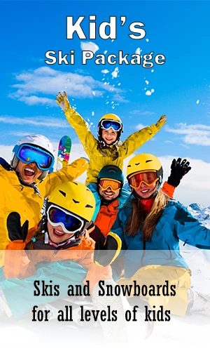 AJ's Kids Ski Package