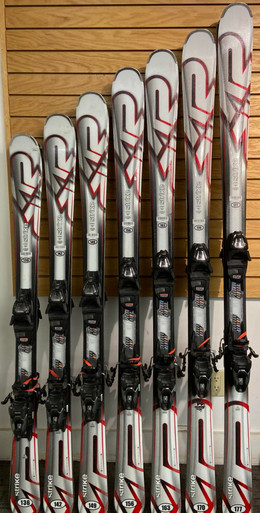 K2 Strike w/ Marker M2 10.0 Bindings (used rental ski