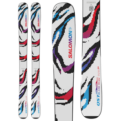 salomon camo skis Dpart 1.0 subtle tail rocker Salomon QST Blank Team Skis