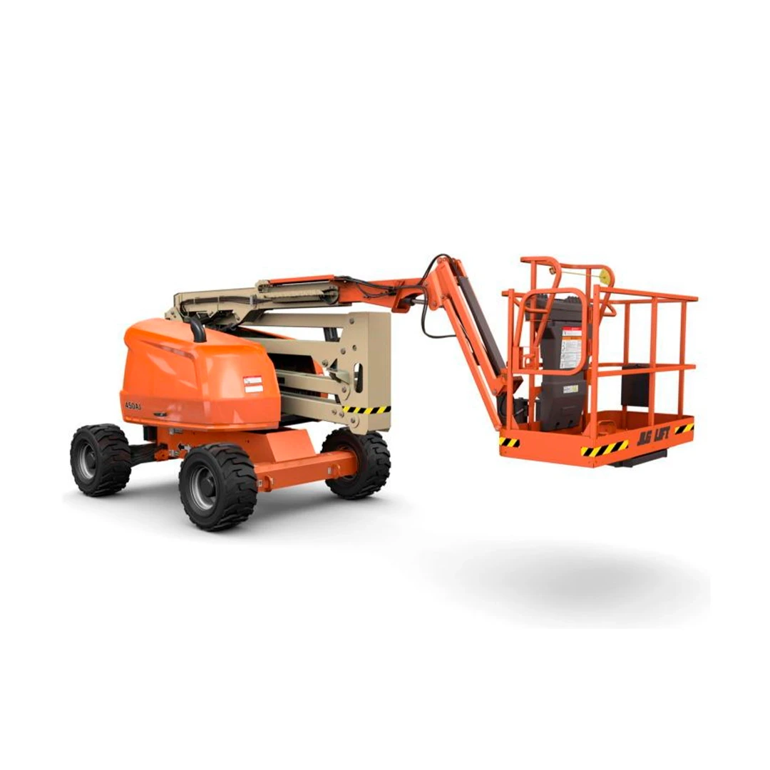 Canastilla de elevacion JLG 450AJ para trabajo en altura