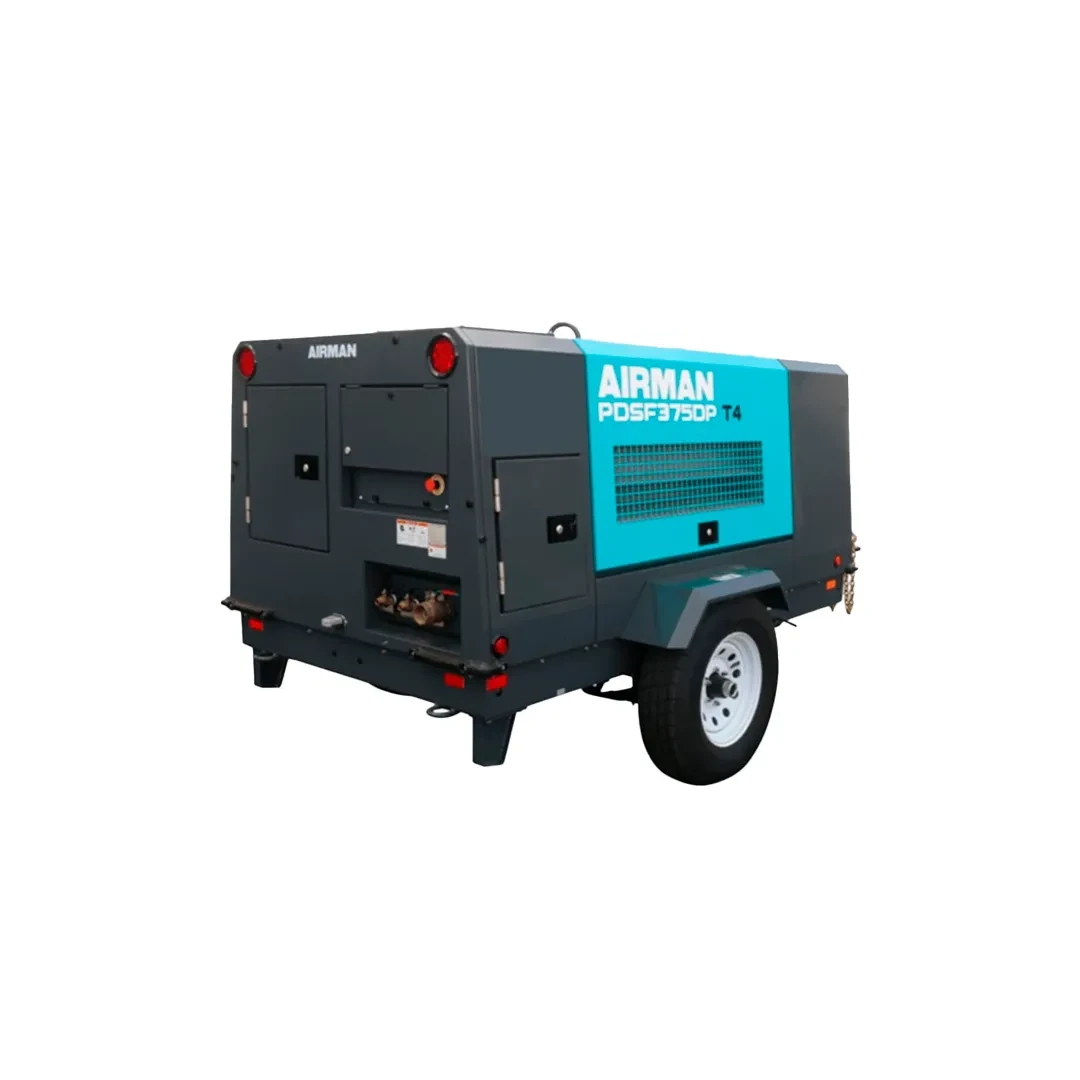 Compresor de aire diesel Airman PDS375S movil remolcable