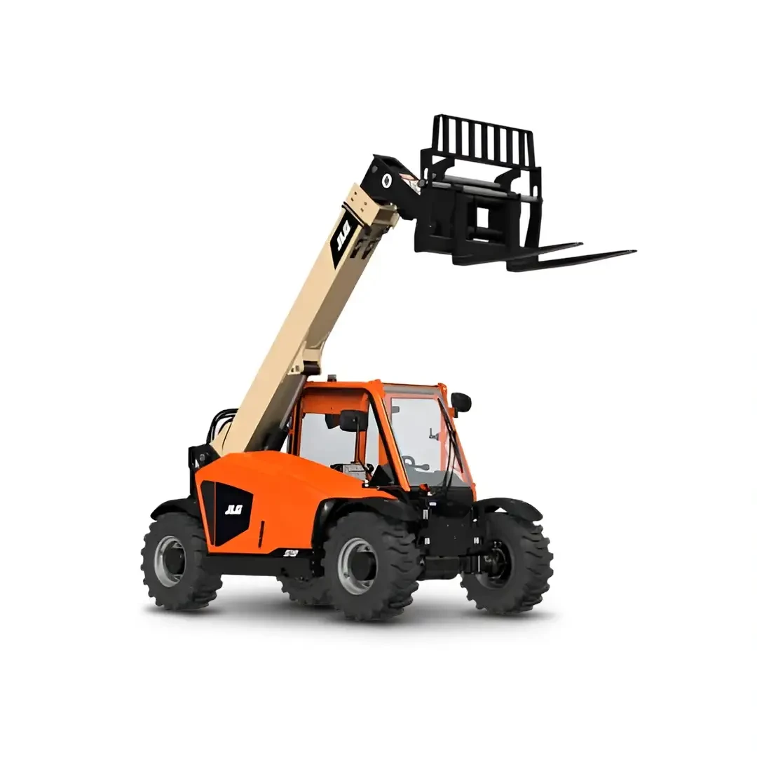 Manipulador telescopico JLG G5-18A compacto con horquillas