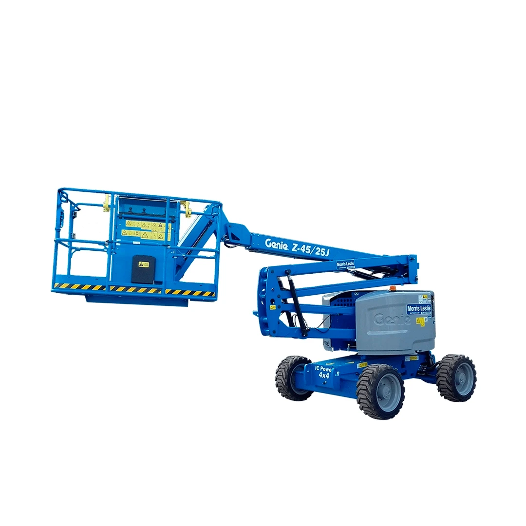 Genielift Z-45/25 RT articulada en posicion compacta
