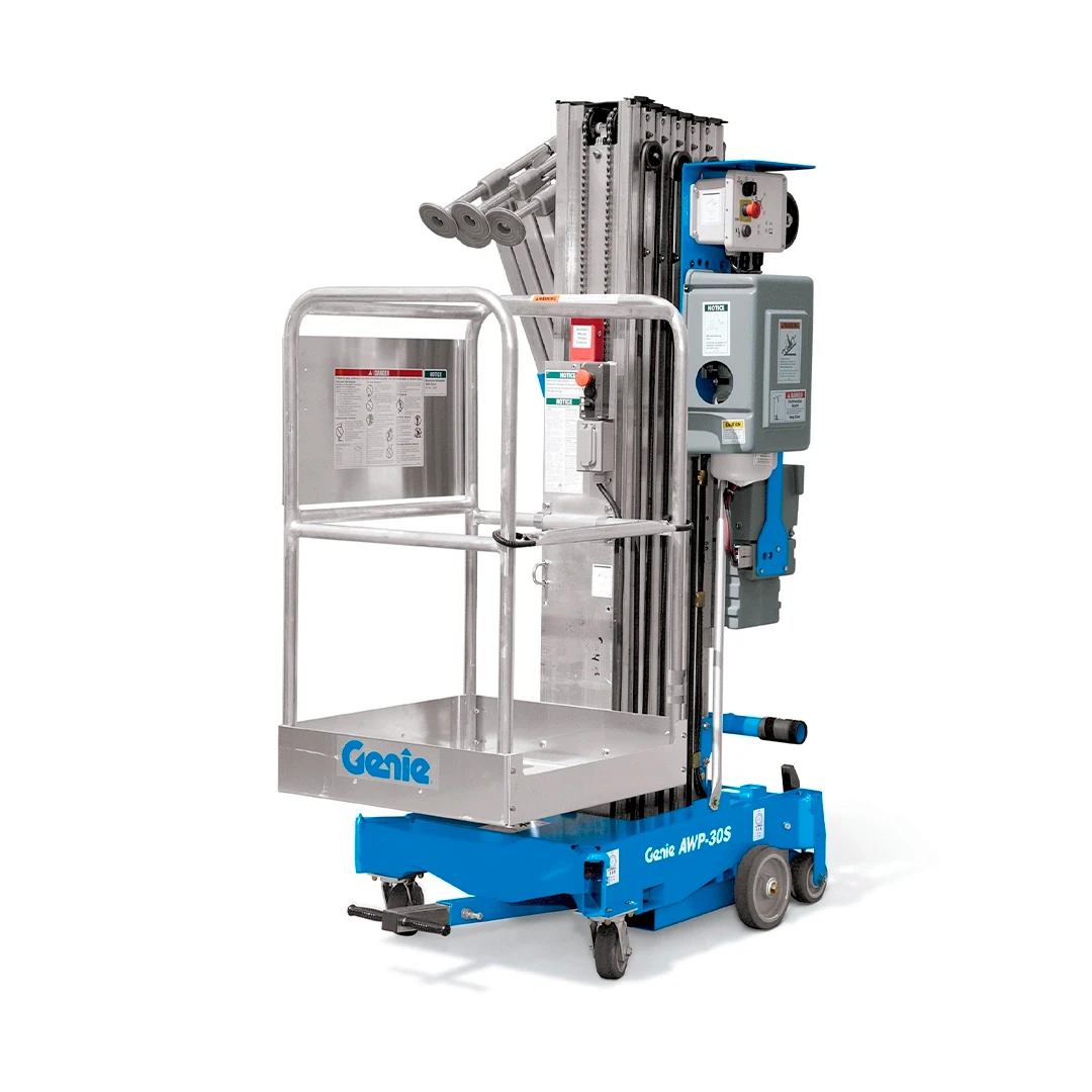 Plataforma vertical personal Genie AWP 30S eléctrica para trabajos en interiores