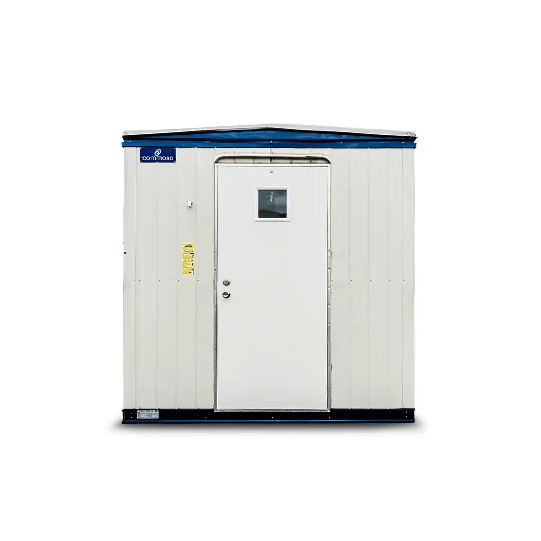 Caseta de vigilancia GS-4x08 compacta para control de acceso en obra